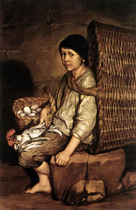 CERUTI, Giacomo Boy with a Basket France oil painting art